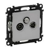 VALENA LIFE GNIAZDA ZAKOŃCZENIE TV-RD-SAT ALUMINIUM , Legrand