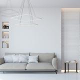Milagro lampa wisząca LED Nix White 50W 3500lm 3000K ML514