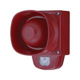 SY Base-LX-W/RF/R1/WP + SY/R1 VDS G2 Sygnalizator Optyczno-Akustyczny Symphoni LX Ścienny czerwona o