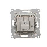 Simon 55 Gniazdo antenowe R-TV końcowe separowane 1x Wejście: 5÷862 MHz Szampański mat