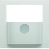 BERKER KNX e/s B.x Płytka czołowa do modułu czujnika ruchu KNX biały połysk 80960459 HAGER