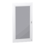 Drzwi do obudowy PrismaSeT XS DPSXS-6-24-P, drzwi przezroczyste, 6 rzędów, 24 moduły w rzędzie