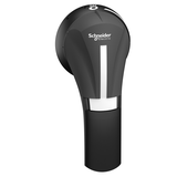 Uchwyt obrotowy bezpośredni przedni czarny IP65 100/400A GS2AHT530