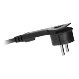 Gniazdo meblowe kuchenne montowane na rzepy 4x2P+Z schuko INOX z przewodem 1,5m. FS-2(GS) ORNO