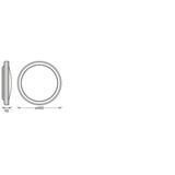 Oprawa SMART+ WIFI ORBIS CIRCLE460 RGB TW BK
