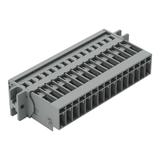 X-COM wtyk 15-biegunowy szary raster 5 mm /20szt./ WAGO