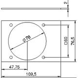 T4B/P5S, PŁYTKA MONTAŻOWA