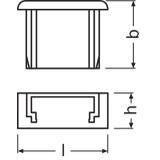 Akcesoria do profili LS AY-PF02/EC