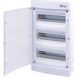 Rozdzielnica podtynkowa 3x12 drzwi białe ECM36PO-s 001101079 ETI