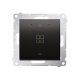 Simon 54 Grupowy sterownik roletowy do przewodowego sterowania DEZ1L.01/.. antracyt