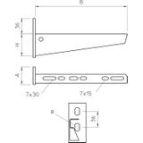 AW 15/21, WSPORNIK ŚCIEN.2 OTW.210MM
