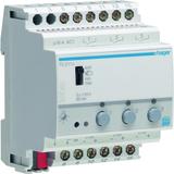 KNX e/s Ściemniacz załączający 1x10V 50 mA 3-kanałowy 4 mod TX211A HAGER