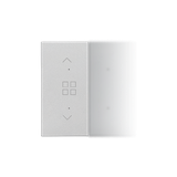 Simon 55 Klawisz połówkowy z piktogramem grupy rolet do produktów elektronicznych Aluminium mat