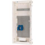 KLV-48UPM-SF Rozdzielnica multimedialna podtynkowa superpłaska 4x12 kl.II IP30 zawiera listwy N/PE 1