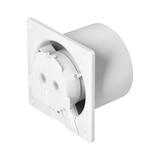 Wentylator łazienkowy 100mm Premium - Wyłącznik czasowy (Łożysko kulkowe) OR-WL-3201/100/TS ORNO