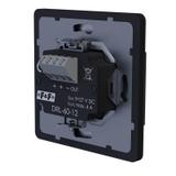Laserowy czujnik odległości Czarny do puszki o60 czujnik ruchu do sterownia oświetlenie DRL-60-12-9 F&F