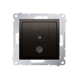 Simon 54 Ściemniacz dwuprzyciskowy 40–500 W (300 VA) brąz mat