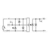 złączka z optoseparatorem 24VDC/24VDC/0,5A/25kHz