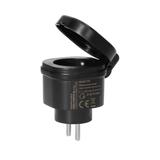 Gniazdo sieciowe zewnętrzne sterowane bezprzewodowo,z odbiornikiem radiowym IP44 Smart Home OR-SH-17