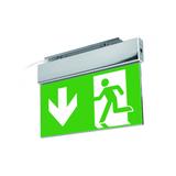 OPRAWA OŚWIETLENIA AWARYJNEGO, LEDOWA, DWUZADANIOWA,13 LEDÓW, 1H, IP 44