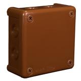 VP-42 Puszka n/t 98x98x42mm IP55 8-wl Z-sł. brąZ-042-02 61.144 OPATÓWEK