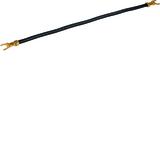 Mostek łączący 1P z końcówkami widełkowymi dł. 250mm 6mm2 K67G HAGER