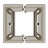 MINI Puszka natynkowa pojedyncza, składana MINI taupe 60DPU-1 KARLIK