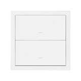 Simon 100 Panel 1-krotny: 2 klawisze biały mat 10020103-230 KONTAKT