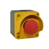 Kaseta metalowa z osłoną, zprzyciskiem bezpieczeństwa 40 mm