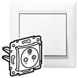 VALENA GNIAZDO TV-RD-SAT PRZELOTOWE BIAŁE, Legrand