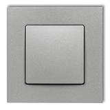 DECO Gniazdo ssące odkurzacza centralnego DECOvac srebrny metalik