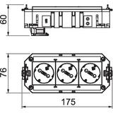 UTC3 G W3 Uniwersalny wspornik Connect