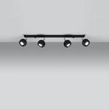 Sollux Plafon OCULARE 4L czarny SL.0447