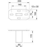 KU 7, GŁOWICA WIESZAKA U DO FTKK