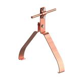 Uchwyt gąsiorowy "ERLUS"wzór12  Z-śruba H=10cm /CU/