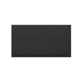 Simon 100 Panel 2-krotny: 2 klawisze czarny mat 10020201-238 KONTAKT