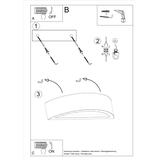 Sollux Kinkiet ATENA beton SL.0994
