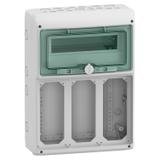 Rozdzielnica natynkowa 1x12 Mureva (dawna Kaedra) IP65 gMRV-1-12+1-NT-T/11 3 otwory 103x225mm 13187 Schneider