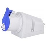 16A, 230A, 2P+PE, Gniazdo stałe IP44 EZ 1632