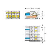 1-przewodowe gniazdo