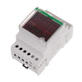 przekaźnik prądowy w wyświetlaczem LED i kanałem przelotowym pod przewód prądowy, pod przekładniki l