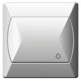 AKCENT Łącznik zwierny  światło  - kolor biały