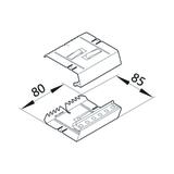 tehalit.BRS Łącznik podstawy 85x130 BRS851309 HAGER