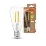 Lampa LED, klasyczny kształt bańki Edison 4W 830 230V szkło przezroczyste E27