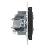 SUNO - Gniazdo TV-R-2xSAT - końcowe - 1.5 dB, Czarny, Legrand