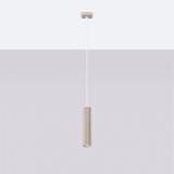 SOLLUX Lampa wisząca KARBON 1 taupe ; SL.1759