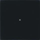 BERKER B.IQ Przycisk pojedynczy standard szkło czarne 75161092 HAGER