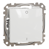 Sedna Design & Elements, łącznik 2-biegunowy, biały