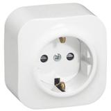 Forix IP20 Gniazdo Pojedyncze Schuko 16A 250V Białe 782420 LEGRAND