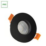 FIALE IV GU10 OCZKO GU10 250V IP65 FI83x51mm CZARNY okrągła